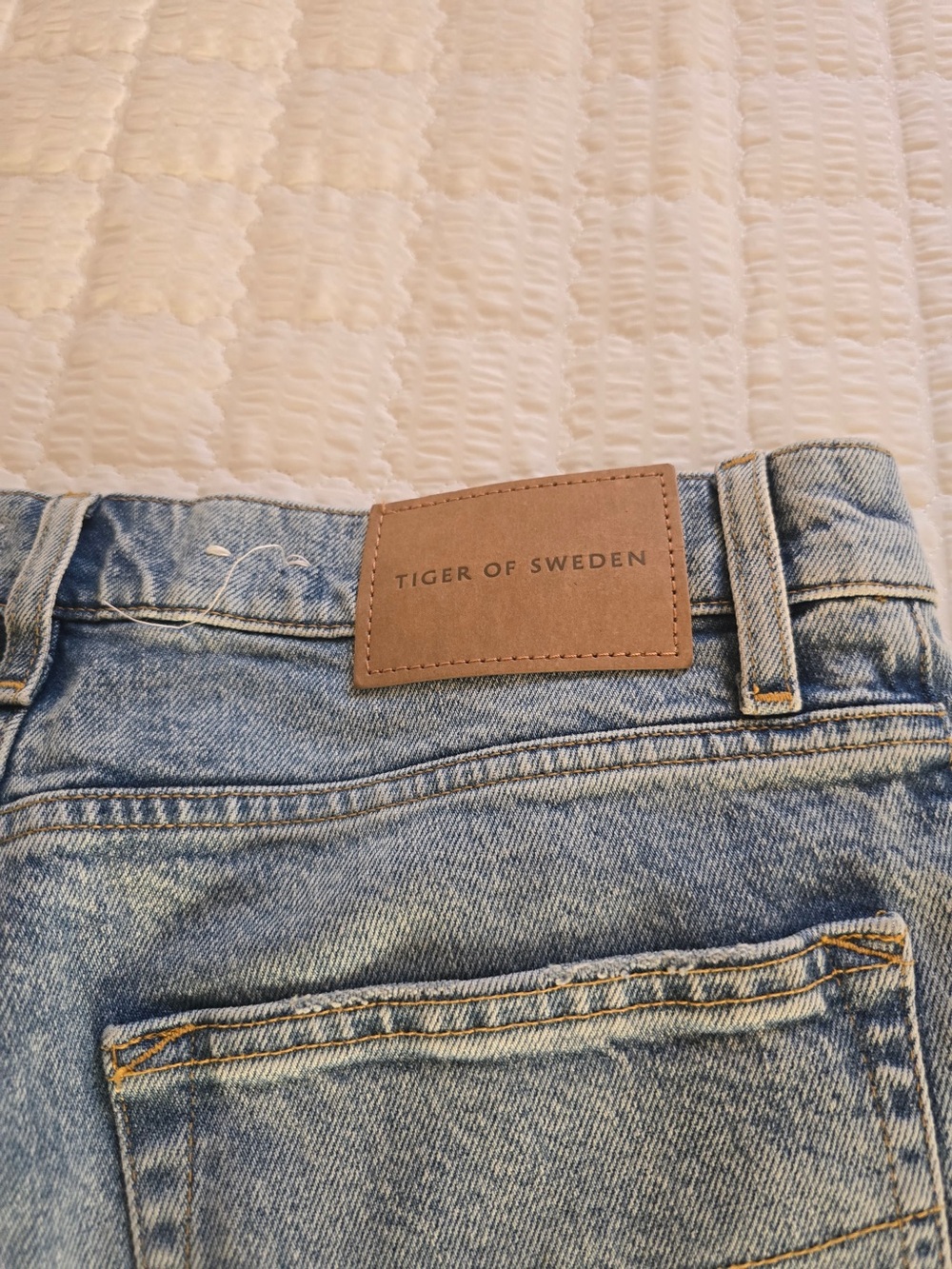 Tiger of Sweden Light Blue Slim Straight Jeans